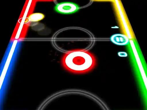 Juego de hockey de aire