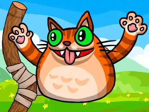Game: Gato enojado disparado