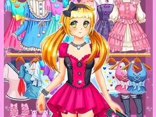 Game: Anime Kawaii Dress Up se traduce al español como 