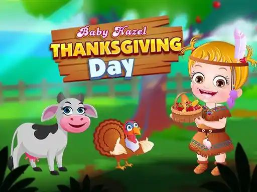 Día de Acción de Gracias de Baby Hazel
