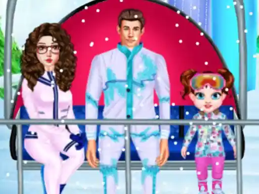 Game: Diversión de esquí de Baby Taylor