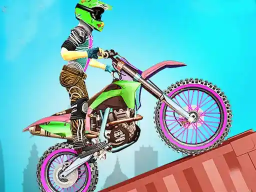 Game: Carrera de acrobacias en bicicleta 3D
