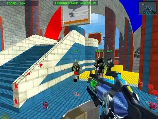 Game: Blocky Gun Paintball 3 se traduce al español como 