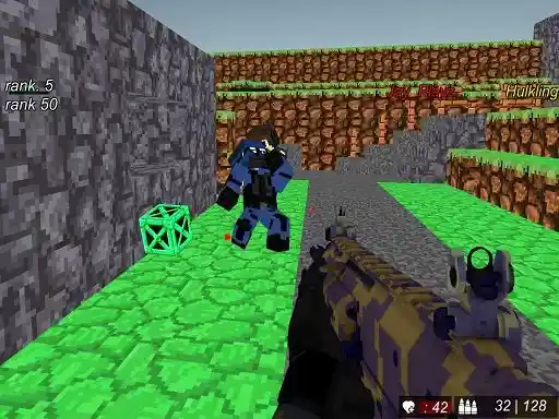 Game: Blocky combat Wars Advanced SWAT