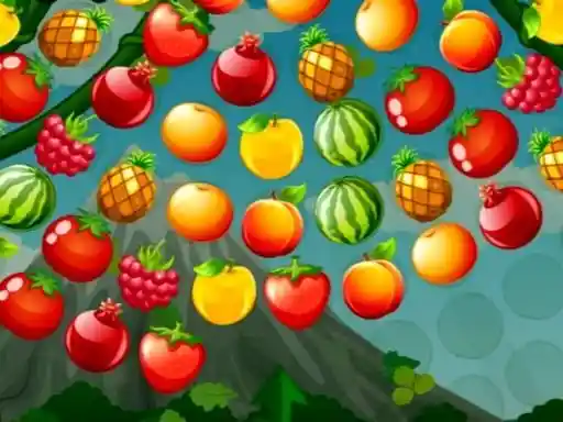 Game: Disparador de burbujas de frutas en rueda