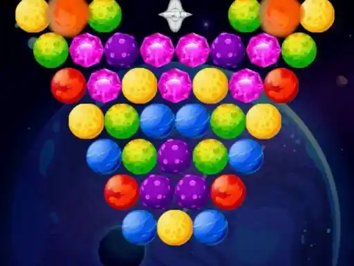 Game: Disparador de Burbujas Planetas
