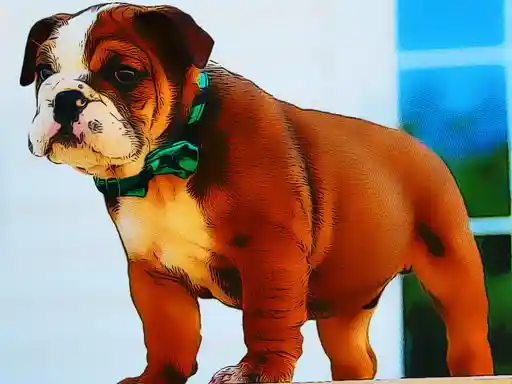 Game: Rompecabezas de cachorro bulldog