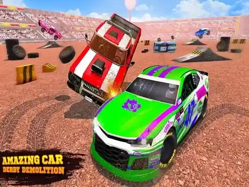 Game: Juego de Batalla de Autos en la Arena - Demolición Derby