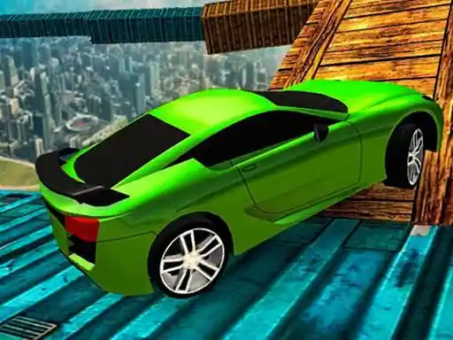 Game: Acrobacias de coches en mega rampa