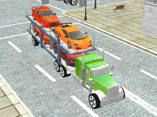 Game: Camión de transporte de coches