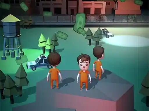 Game: Escape del dibujo animado de la prisión.