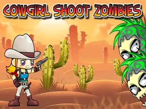 Game: Vaquera dispara a los zombies.