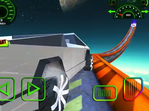Game: Carrera de camionetas cibernéticas en subida