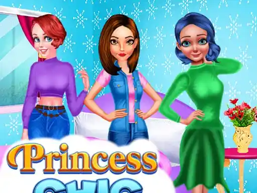 Game: Vestir a la princesa con las últimas tendencias elegantes.