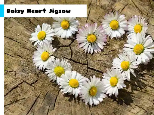 Game: Rompecabezas de Corazón de Margarita