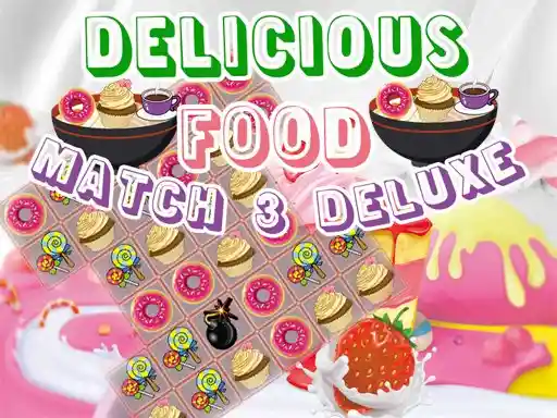 Game: Delicioso juego de combinaciones de comida 3 de lujo