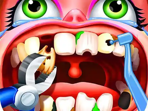 Game: Juegos de dentista, doctor de dientes, cirugía en el hospital de emergencias.