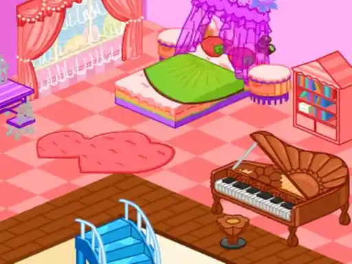 Game: Diseña una casa de muñecas para la princesa.