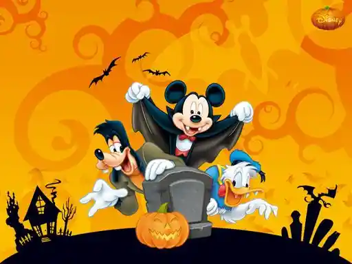 Game: Disney Halloween Rompecabezas de Jigsaw