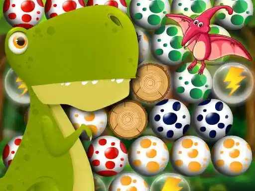 Game: Disparador de huevos burbuja dinosaurio