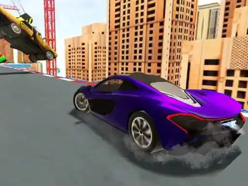 Game: Carrera extrema de autos acrobáticos