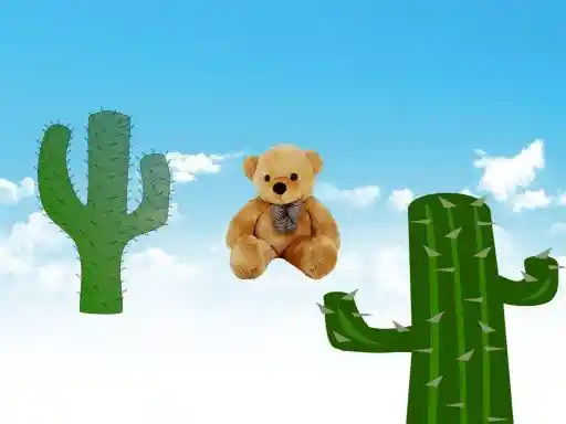 Game: Temporada de cactus de otoño 1 oso de peluche
