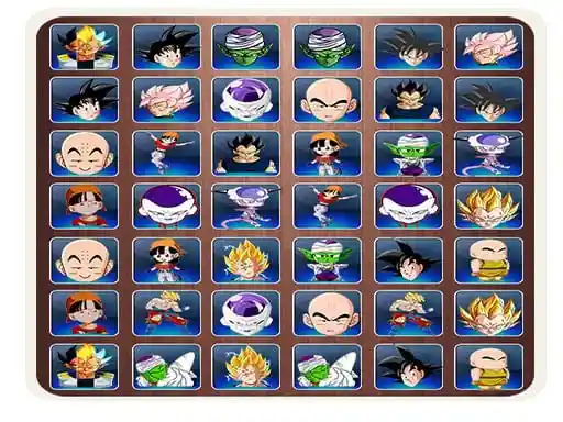Game: Encuentra la cara de Dragon Ball Z