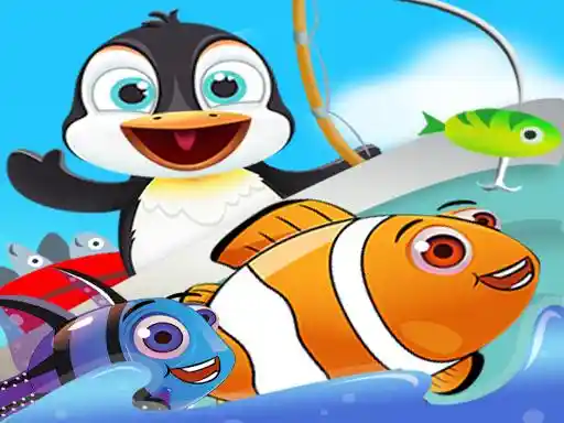 Game: Fish Games For Kids Trawling Penguin Games online