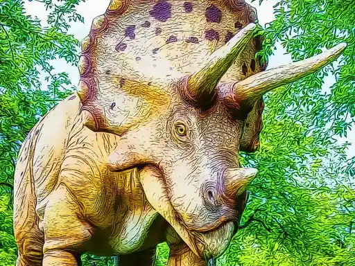 Game: Rompecabezas gigante de Triceratops