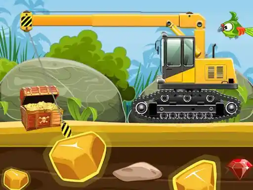 Game: Grúa de camión dorada