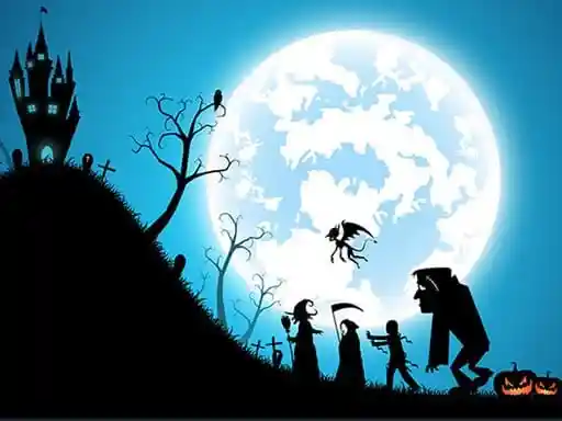 Game: Feliz rompecabezas de Halloween