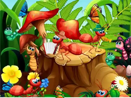 Game: Objetos Ocultos Insectos