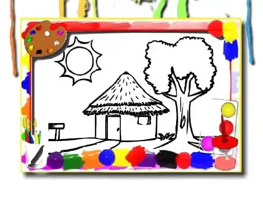 Game: Libro de colorear de casas