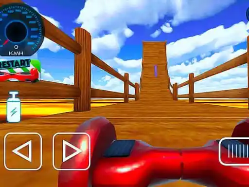Game: Acrobacias en hoverboard en subida de colina