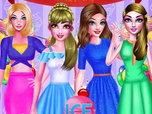 Game: ICE CREAM BIRTHDAY PARTY DRESSUP