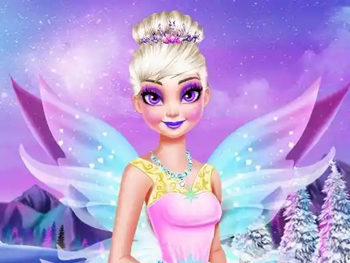 Game: Transformación de belleza de la reina del hielo.