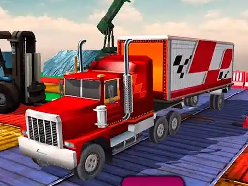 Game: Simulador de conducción de camiones imposible 3D