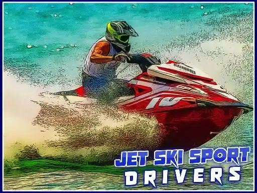 Game: Conductores de deportes acuáticos en motos acuáticas.