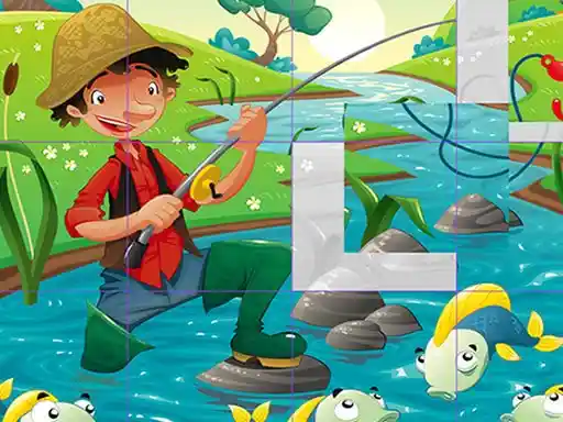 Game: Puzzle de dibujos animados para niños