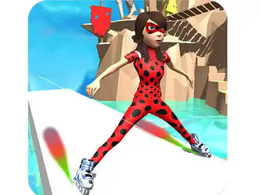 Game: Pista de patinaje Ladybug en el cielo