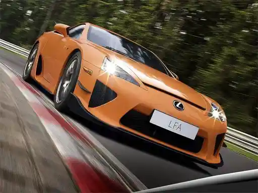 Game: Rompecabezas del paquete Nurburgring del Lexus LFA