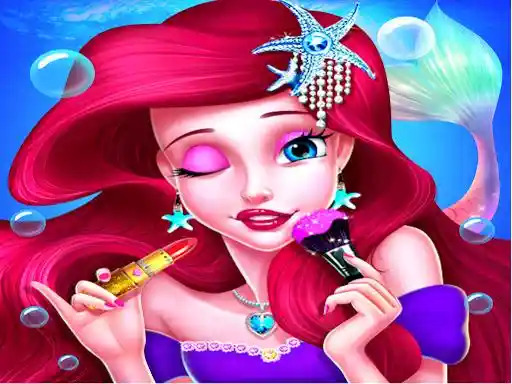 Game: Mermaid Princess Makeup  Girl Fashion Salon game 