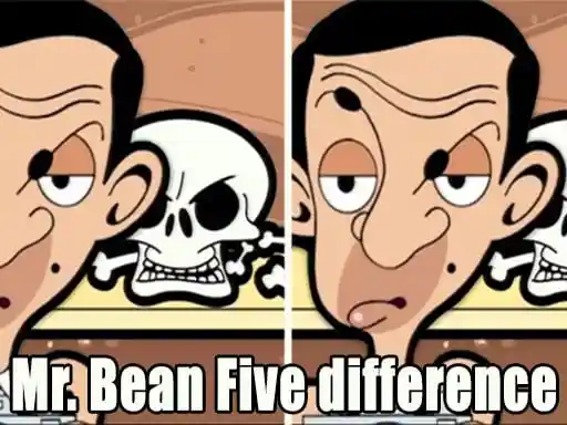 Game: Desafío de las cinco diferencias de Mr Bean.