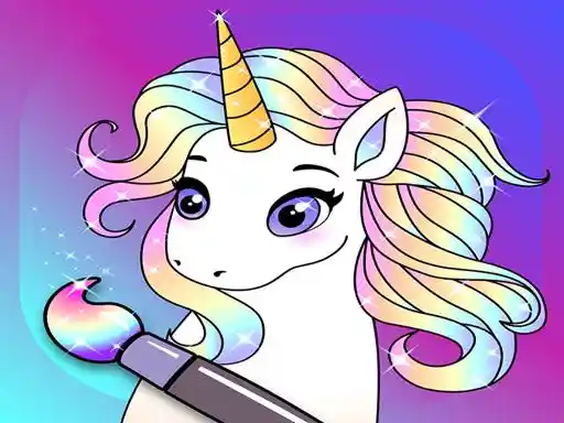 Game: Mi pequeño unicornio Libro de colorear de unicornios para niños