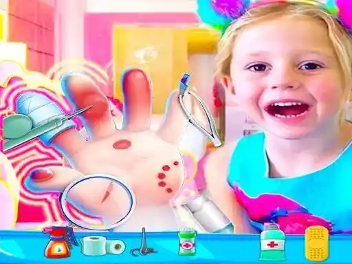 Game: Nastya Doctora de Manos Juegos Divertidos para Niñas en Línea