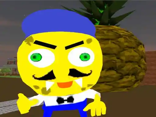 Game: Vecino Esponja Secreto Aterrador 3D