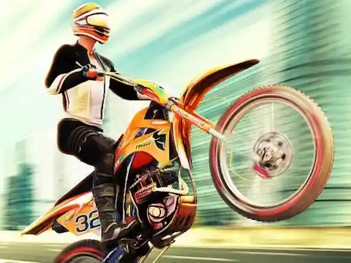 Game: Carrera de motos de acrobacias reales fuera de la carretera - Juego de carreras de motos 3D
