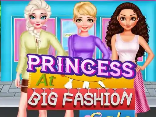 Game: GRAN VENTA DE MODA DE PRINCESAS