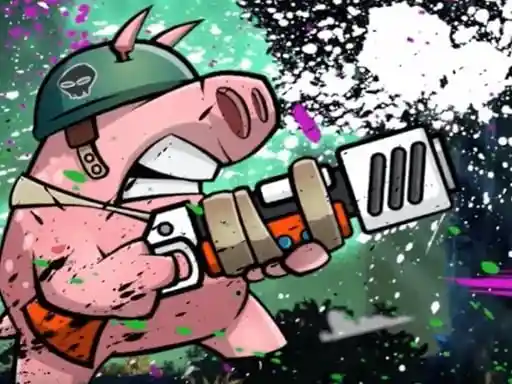 Game: Piggy soldier super adventure