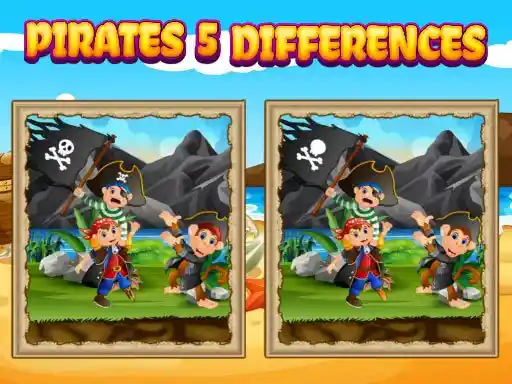 Game: Piratas 5 Diferencias
